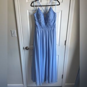 Kennedy Blue Bridesmaid Dress- Cameron in Cornflower